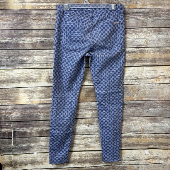 Hudson Jeans Nico‎ Super Skinny Mid Rise Geo Heaven 28 Blue Medallion Print - Picture 5 of 7